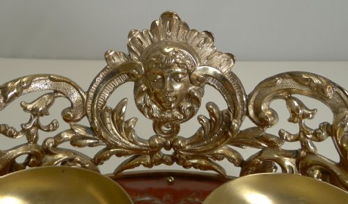 SMART AND UNUSUAL ANTIQUE ENGLISH INKSTAND INKWELL C1870 - ADDITIONAL PHOTO 5