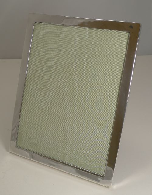 Large Vintage English Sterling Silver Picture Frame by Asprey & Co., London