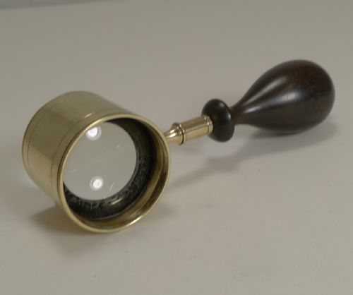 Fabulous Georgian Coddington Magnifying Glass C.1820