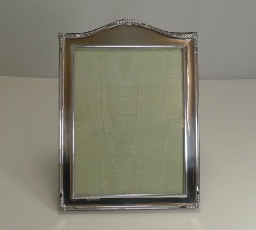 Large English Sterling Silver Picture / Photograph Frame - 1922