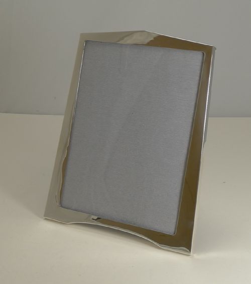 Antique Art Deco Sterling Silver Photograph / Picture Frame - 1918