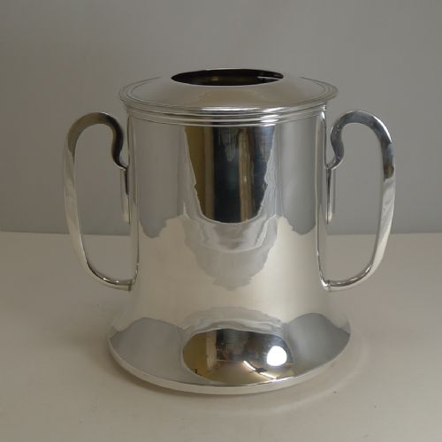 Magnificent Quality French Silver Plated Champagne / Wine Cooler C.1920