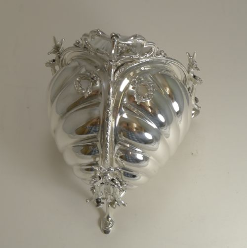 fig 1. Rare Antique English Triple Folding Staniforth Biscuit Box by Fenton Brothers c.1880