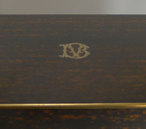 fig 2. Finest Grand Large Antique English Coromandel Jewellery Box c.1860