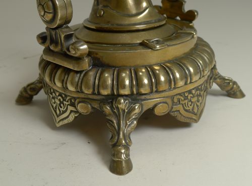 MAGNIFICENT ANTIQUE ENGLISH NOVELTY EQUESTRIAN INKWELL HORSE C1880 - ADDITIONAL PHOTO 3