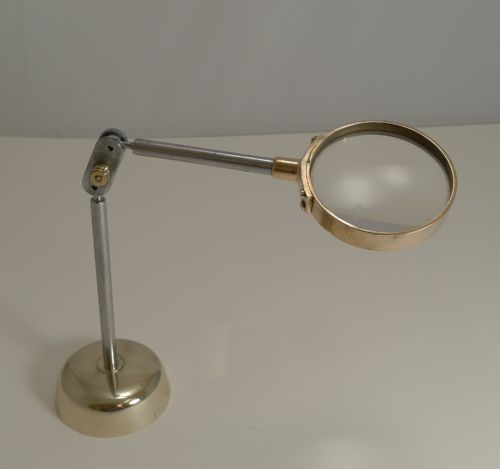 fig 1. Unusual Antique French Specimen Magnifying Set c.1900