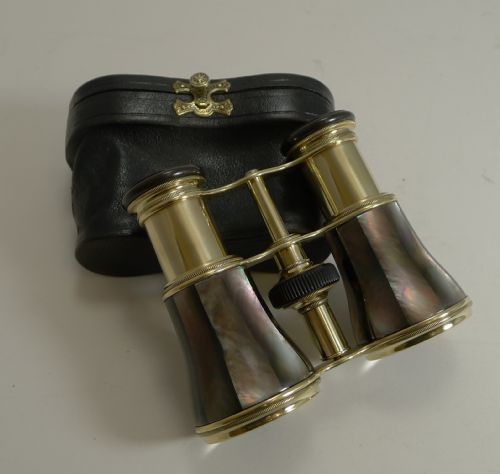 Superb Antique French Opera Glasses Signed Lemaire, Paris C.1900
