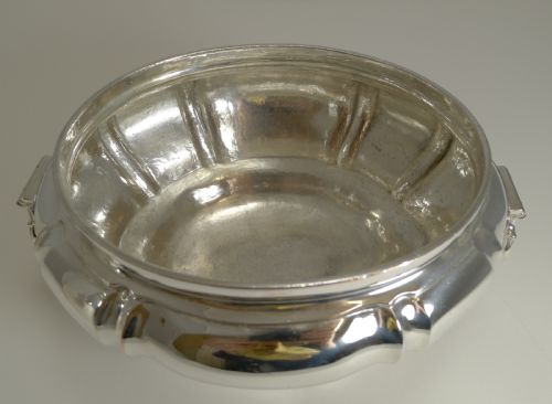 fig 1. Small Antique English Silver Plated Tureen c.1850