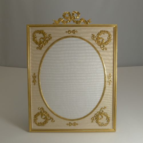 Grand French Gilded Bronze Photograph / Picture Frame C.1900