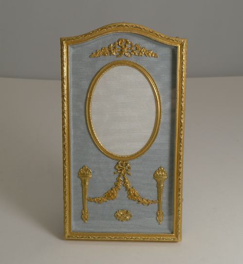 French Gilded Bronze Photograph / Picture Frame C.1900
