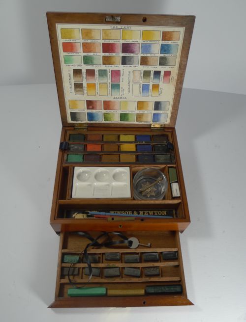 fig 2. Victorian Watercolour Box by Winsor & Newton