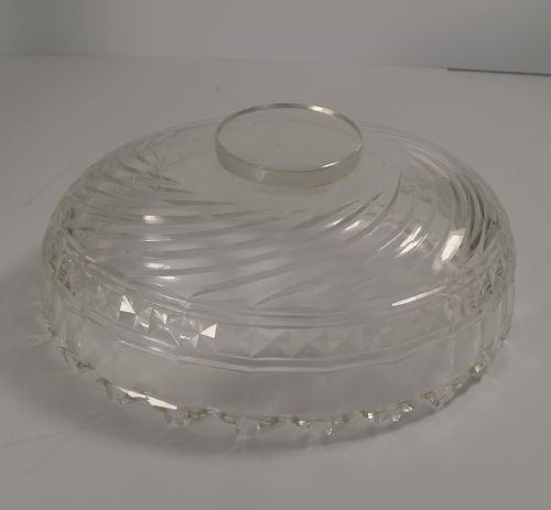 ANTIQUE CHRISTOFLE ET CIE SILVERED BRONZE AND CRYSTAL CENTREPIECE C1900 - ADDITIONAL PHOTO 3