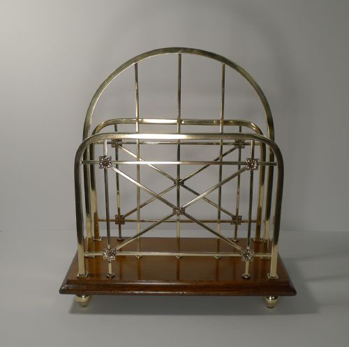 William Tonks for the Savoy Grill, London - Magazine Rack C.1910