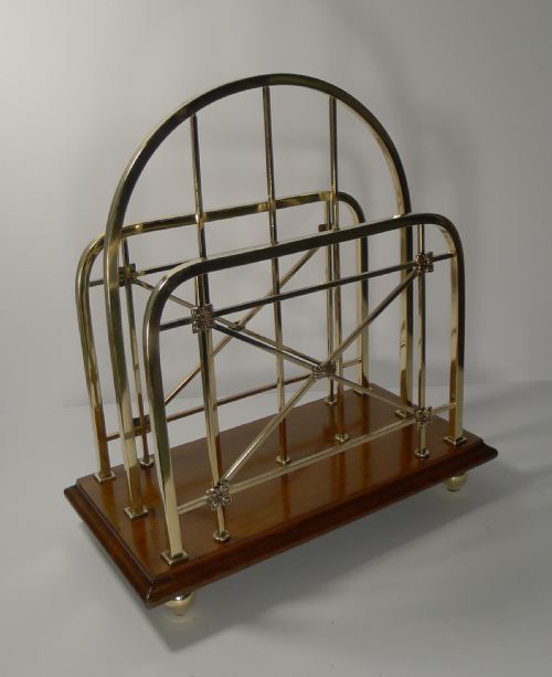 fig 2. William Tonks For The Savoy Grill, London - Magazine Rack c.1910