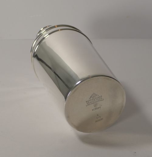 fig 2. Art Deco Silver Plated Cocktail Shaker by Mappin & Webb
