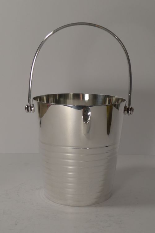 Luc Lanel for Christofle - Ondulations Ice Bucket / Pail C.1932