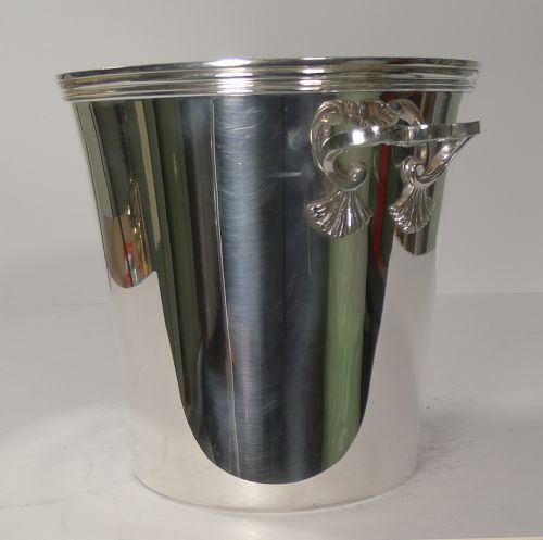 Vintage French Silver Plated Champagne Bucket / Wine Cooler