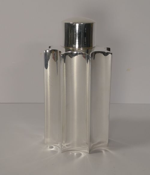 English Silver Plated Tea Caddy - Reg. No. For 1922