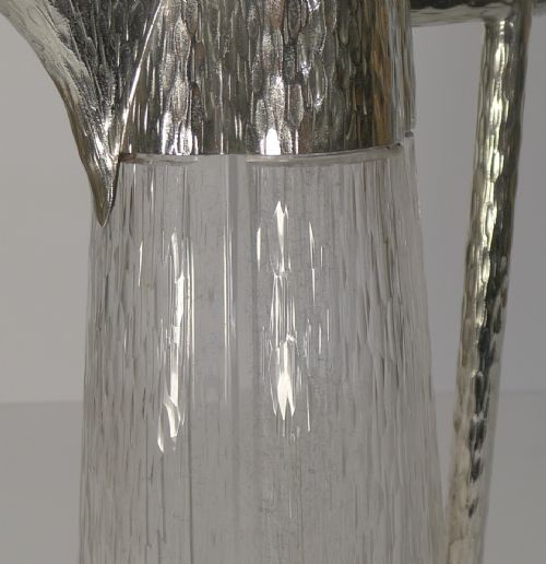 fig 2. Outstanding Claret Jug In the Manner of Christopher Dresser - 1893