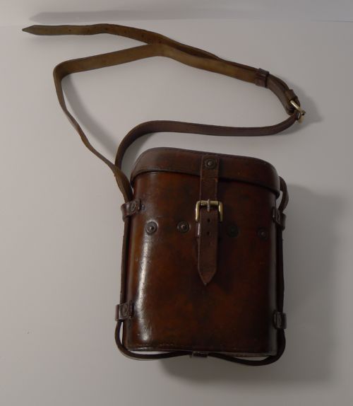 fig 1. Superb Pair WW1 Binoculars and Case - British Officer's Issue - 1917 - LeMaire, Paris