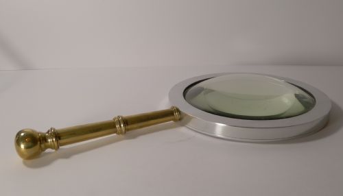 RARE ANTIQUE ENGLISH MAMMOTH MAP MAGNIFYING GLASS C1930 - ADDITIONAL PHOTO 6