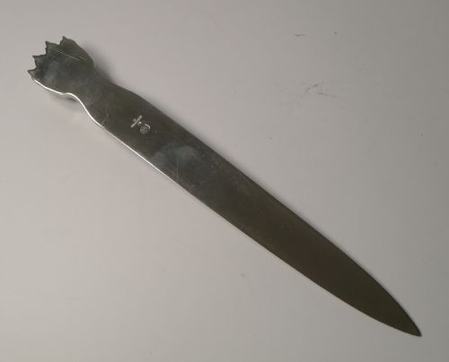 fig 3. Modernist French Letter Opener by Ravinet d’Enfert c.1960