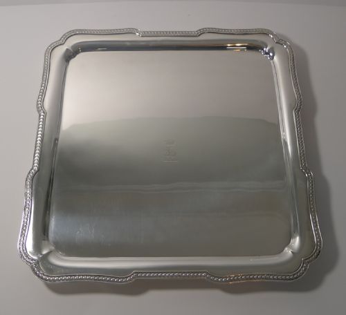 Grand Large Elkington Cocktail Tray / Salver - Reg. 1914