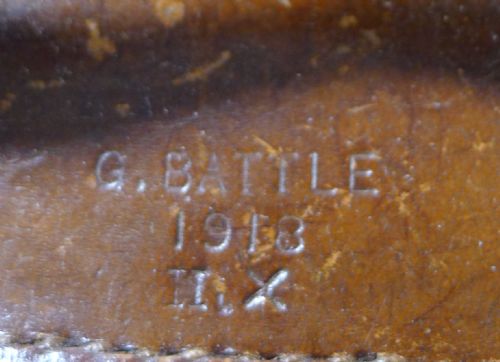 fig 1. WW1 Binoculars and Case - British Officer's Issue