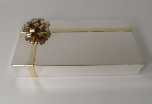 fig 1. Vintage Modernist Silver and Gold Plated Box by Egidio Broggi, Milan