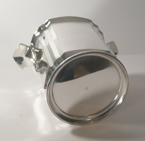 RARE ART DECO CHAMPAGNE BUCKET WINE COOLER BY CHRISTOFLE GALLIA C1925 - ADDITIONAL PHOTO 9