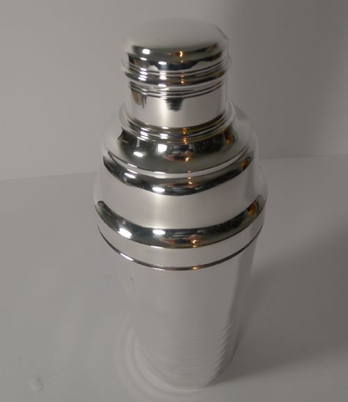 fig 1. Smart French Art Deco Cocktail Shaker c.1930
