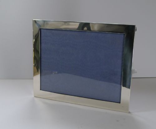 Large English Sterling Silver Picture Frame by Mappin & Webb
