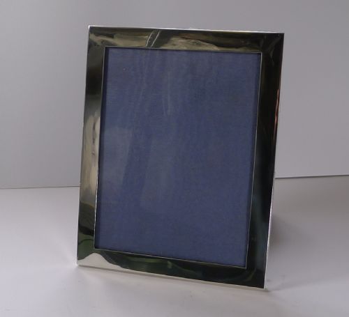 fig 1. Large English Sterling Silver Picture Frame by Mappin & Webb