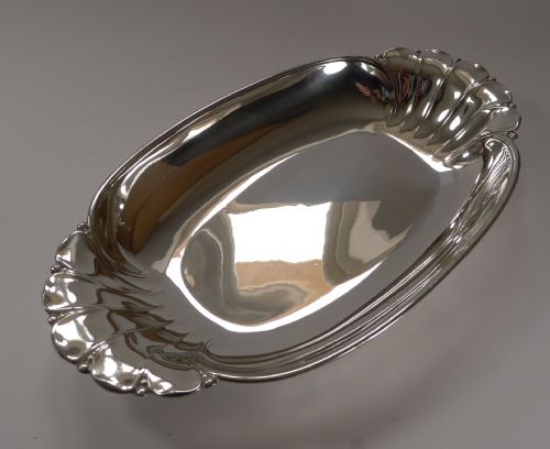 Orfèvrerie Gallia - Art Deco French Christofle Bread Basket C.1925