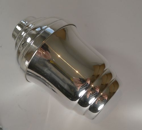 fig 1. French Individual Cocktail Shaker With Lemon Squeezer by Rolland & Marie