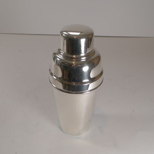 fig 1. English Art Deco Cocktail Shaker by William Suckling Ltd. c.1930