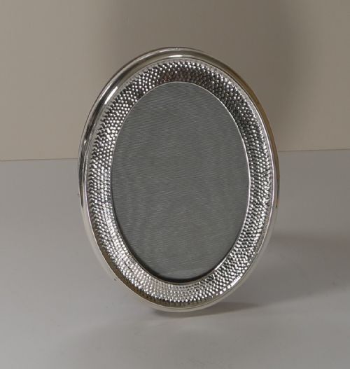 English Sterling Silver Photograph / Picture Frame by Walker & Hall