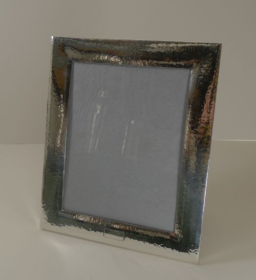 fig 1. Large Top Quality American Sterling Silver Picture Frame c.1930