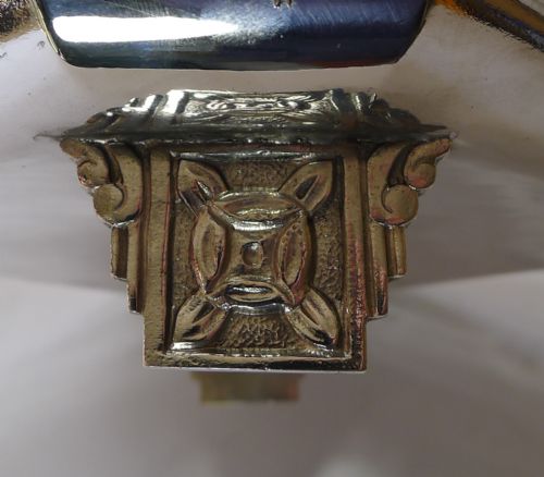 FRENCH ART DECO SILVER PLATED DISH BOWL TAZZA TRAY C1930 - ADDITIONAL PHOTO 3