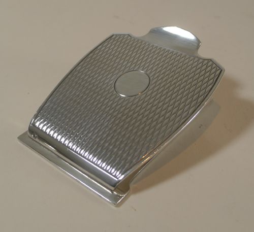 Hermes, Paris - Large Sterling Silver Desk / Letter Clip C.1960