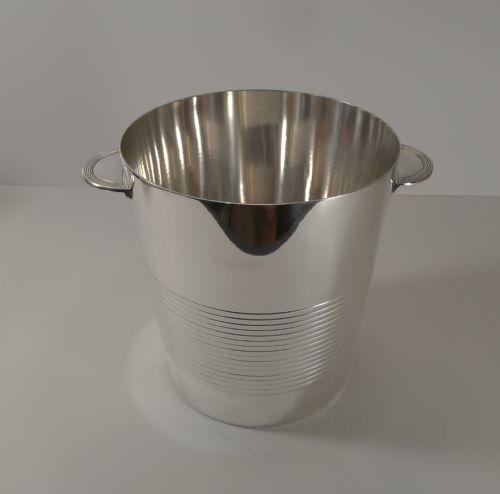 Luc Lanel for Christofle - Champagne Bucket / Wine Cooler - Vulcan C.1940