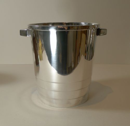 Luc Lanel for Christofle Gallia Collection Champagne Bucket / Wine Cooler C.1935