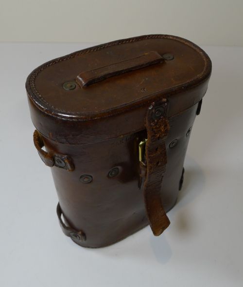 fig 1. WW1 Issued Antique French Binoculars Signed L. Petit, Paris
