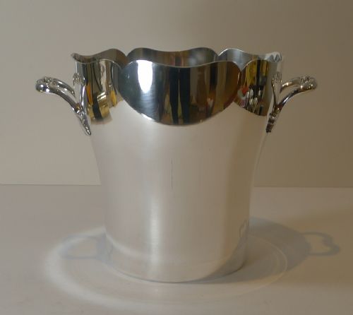 Cailar & Bayard, Paris - Elegant French Champagne Bucket / Wine Cooler C.1920