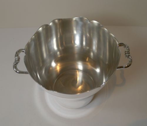 fig 1. Cailar & Bayard, Paris - Elegant French Champagne Bucket / Wine Cooler c.1920