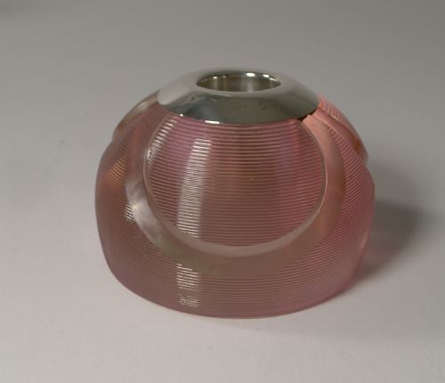 fig 1. Asprey, London, Red Silver Mounted Match Strike - 1913