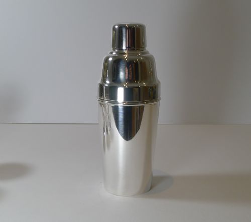 Mappin & Webb - Art Deco Silver Plated Cocktail Shaker C.1930's