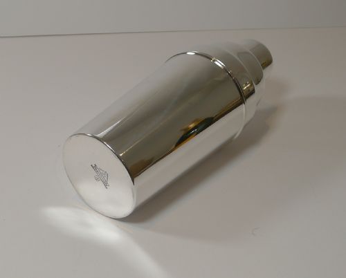 fig 3. Mappin & Webb - Art Deco Silver Plated Cocktail Shaker c.1930's