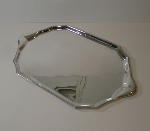 Christofle Gallia Art Deco Silver Plated Tray C.1930's