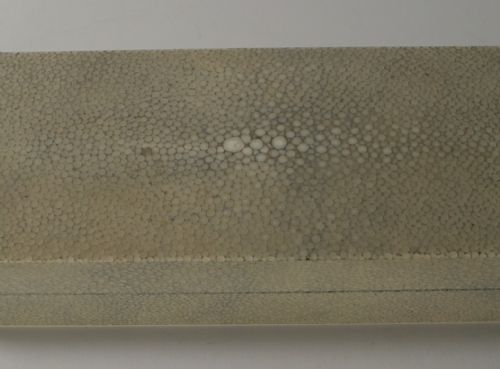 SMART ANTIQUE SHAGREEN GAMING COUNTER POKER CHIP BOX C1920 - ADDITIONAL PHOTO 6
